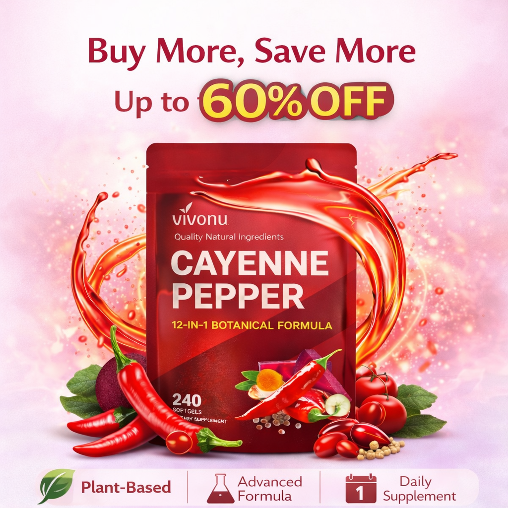 Holiday Haul Cayenne Pepper Softgels Supplement, Supports Leg Vein, Heart and Blood Vessel Health, with Vitamin E D3+K2 and Extracts of Grape Seed, Hawthorn, Beetroot and Others (240 Softge /1 Bag)-MCY