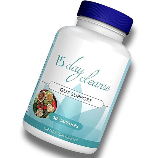 15 Day Gut Cleanse & Detox for Waste Loss to Feel Lighter or Break The Plateau | Natural Cleanse for Men & Women